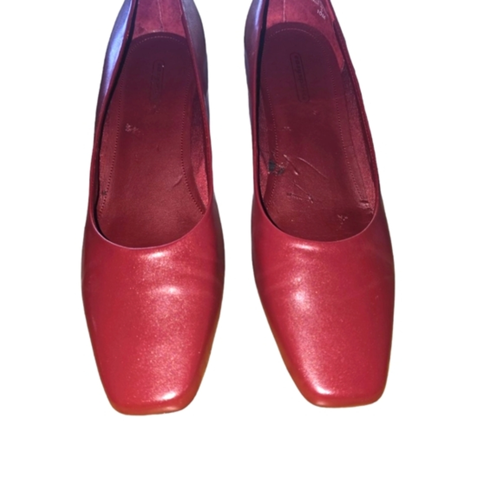 Easy Spirit Red Pump Like New